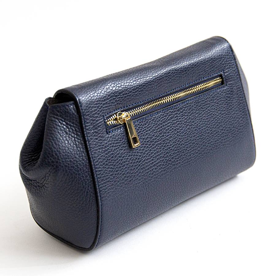 Laura Di Maggio CRETA – baguette con tracolla nastro blu notte Outlet