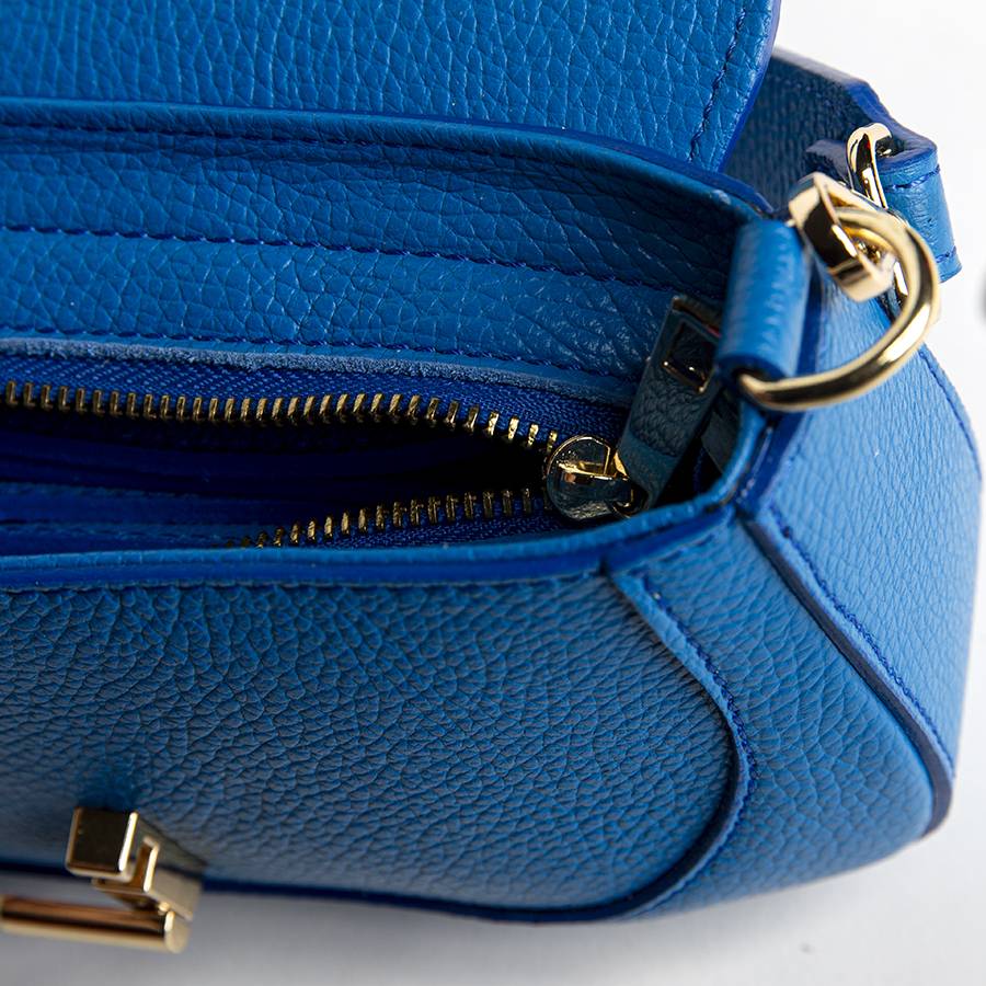 Laura Di Maggio SUSANNE – Postina in pelle dollaro blu Nuova