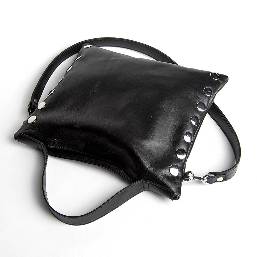 Laura Di Maggio JILLIAN SMALL – Borsa in pelle nappa nera Qualità Garantita