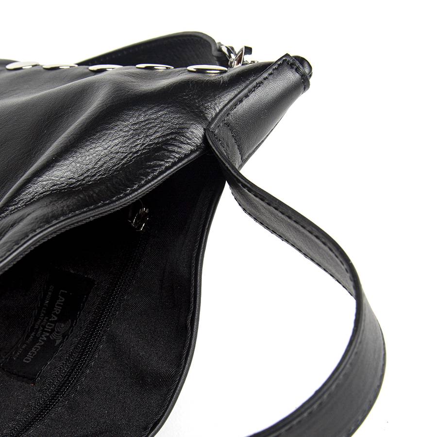 Laura Di Maggio JILLIAN SMALL – Borsa in pelle nappa nera Qualità Garantita