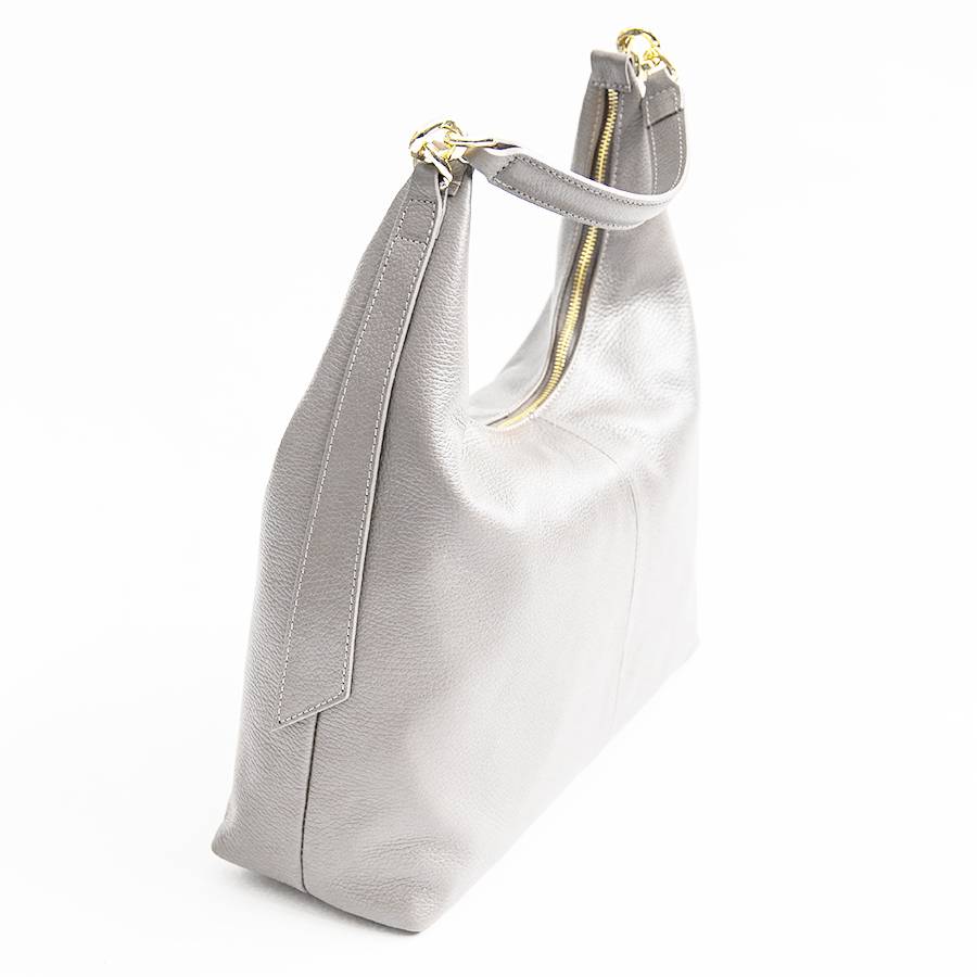 Laura Di Maggio SIDNEY – Sacca in pelle panna Shopping Online