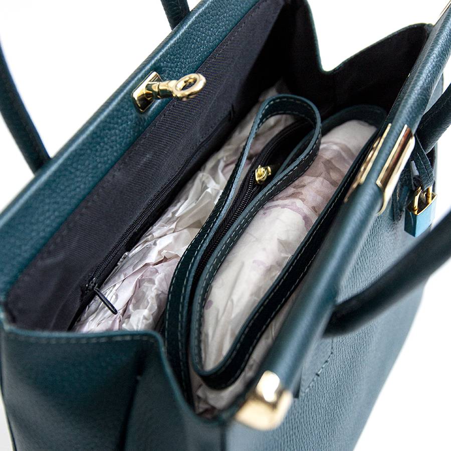 Laura Di Maggio DOCTOR – bauletto in pelle dollaro ottanio Comprare a buon mercato