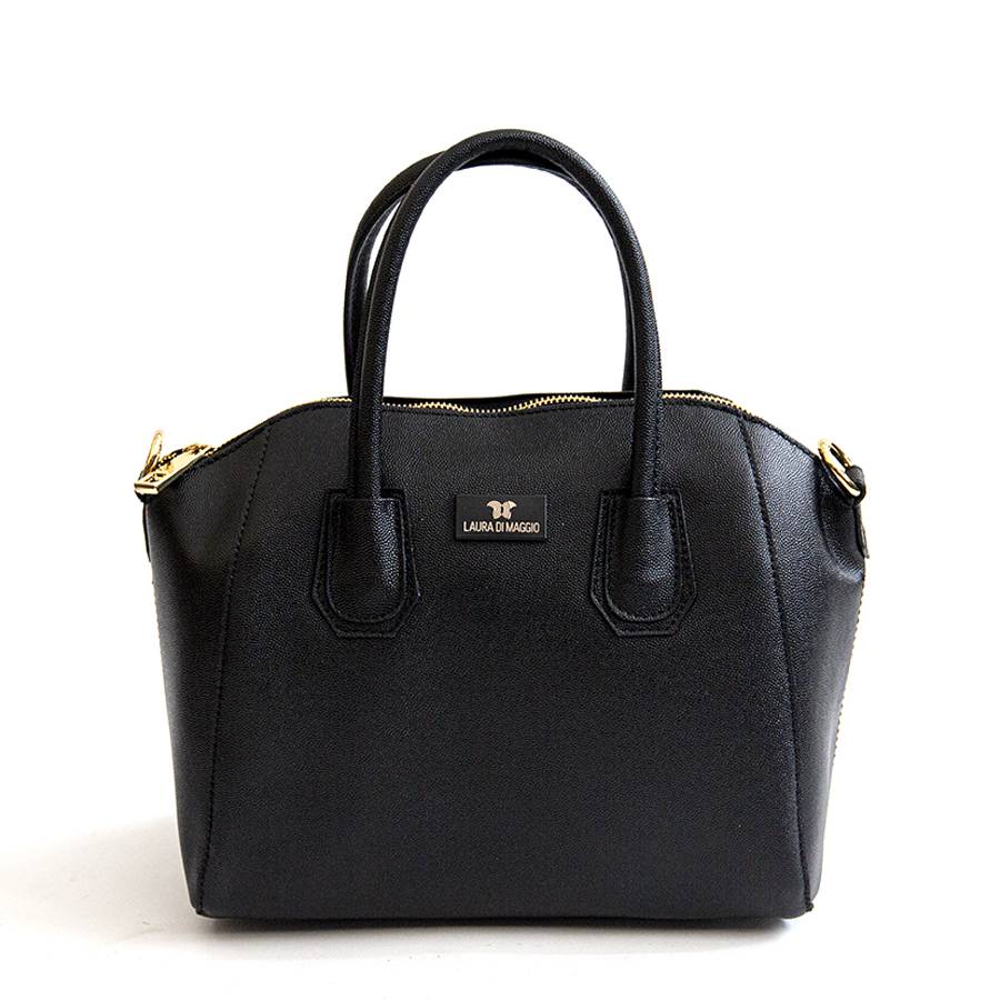 Laura Di Maggio ZAIRA – bauletto in palmellato nero Flash Sale