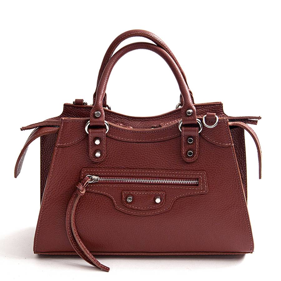Laura Di Maggio BARCELLONA – bauletto in pelle rubino Black Friday