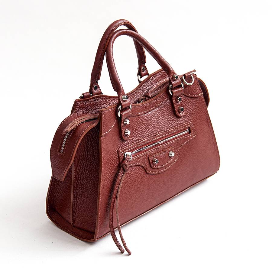 Laura Di Maggio BARCELLONA – bauletto in pelle rubino Black Friday