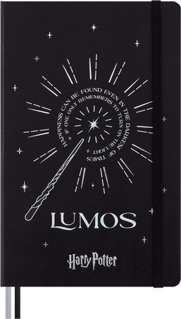 Moleskine Taccuino in edizione limitata Wizarding World di Harry PotterLarge, a righe, Lumos Moleskine Taccuino in edizione limitata Wizarding World di Harry PotterLarge, a righe, Lumos