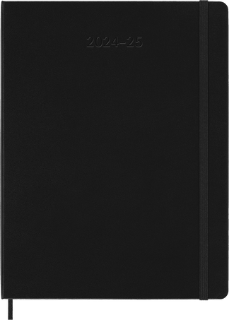 Moleskine Agenda Classic XL 2024/2025Settimanale, copertina rigida, 18 mesi, Nero Moleskine Agenda Classic XL 2024/2025Settimanale, copertina rigida, 18 mesi, Nero