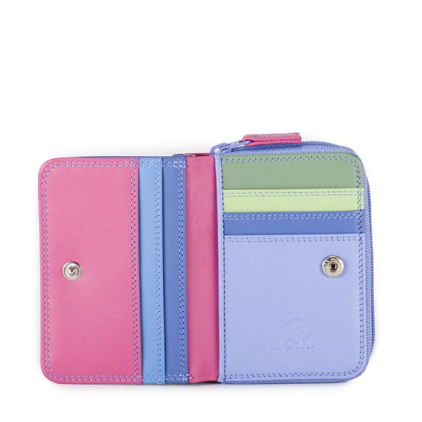 Mywalit Portafoglio con zip piccolo Viola Economico