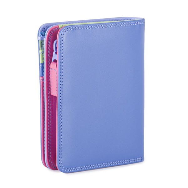 Mywalit Portafoglio con zip medio Viola In Saldo