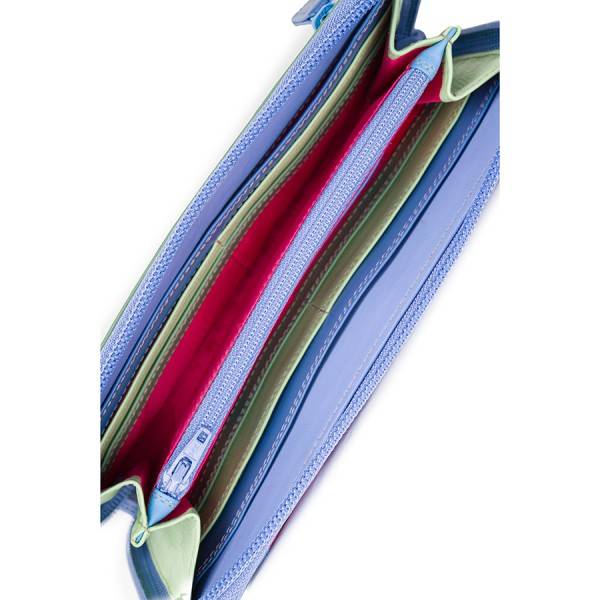 Mywalit Portafoglio con zip grande Viola 2025