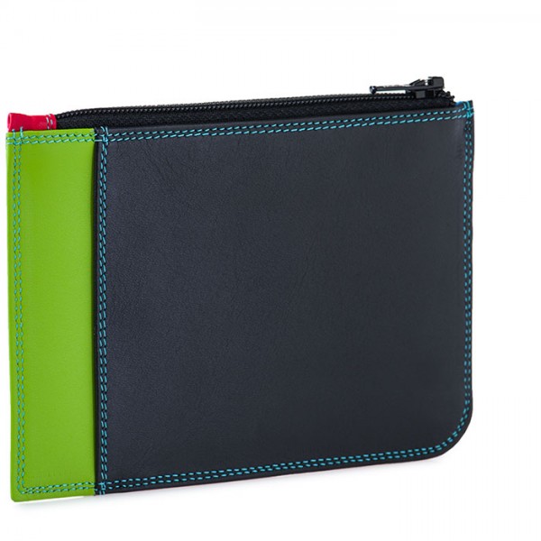 Mywalit Porta carte di credito slim con portamonete Black Pace Qualità Garantita