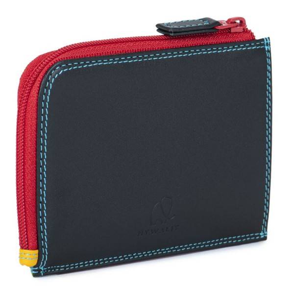 Mywalit Portamonete/Portacarte con zip Black Pace Prezzo Ridotto