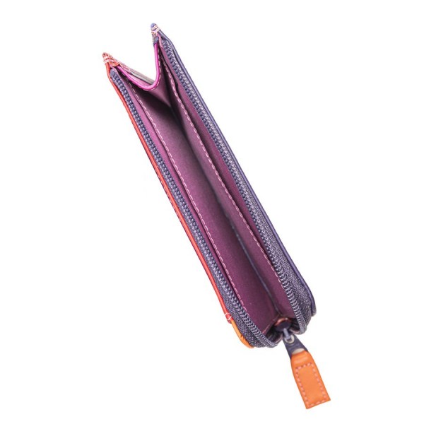 Mywalit Portamonete/Portacarte con zip Sangria Multi Novità