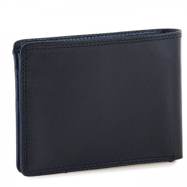 Mywalit Portafoglio jeans da uomo con tecnologia RFID Nero-Blu Vendite Flash
