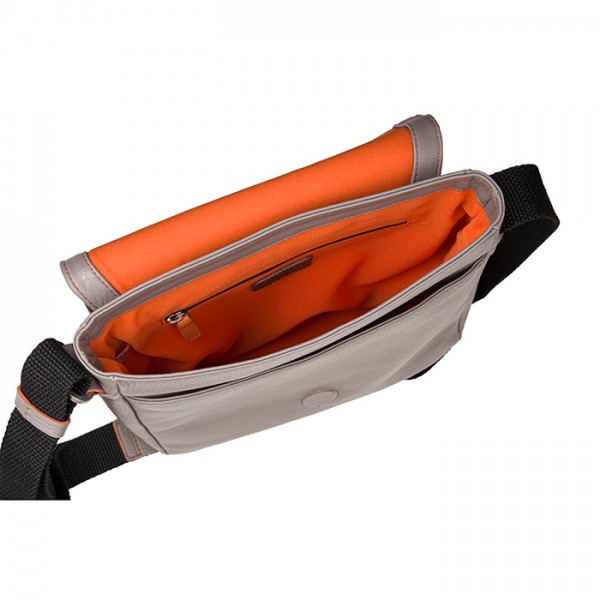 Mywalit Borsa a tracolla Havana con risvolto Fumo Qualità