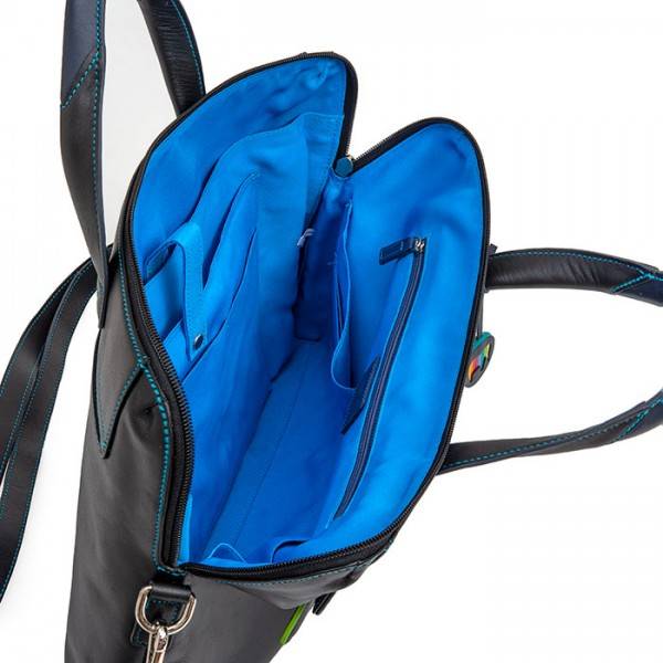 Mywalit Borsa sottile da Lavoro in pelle Black Pace Pezzi Unici