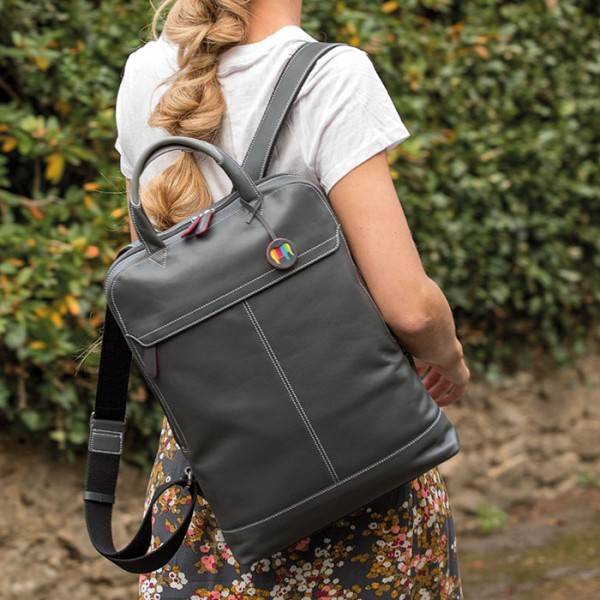 Mywalit Zaino da Lavoro in pelle Black Pace Convenienza