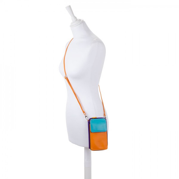 Mywalit Portafoglio multifunzione con zip su tre lati e tracolla Copacabana Sconto