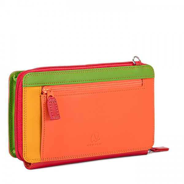 Mywalit Portafoglio multifunzione con zip su tre lati e tracolla Jamaica Offerta