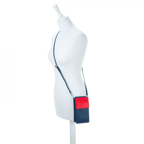 Mywalit Portafoglio multifunzione con zip su tre lati e tracolla Royal Economico
