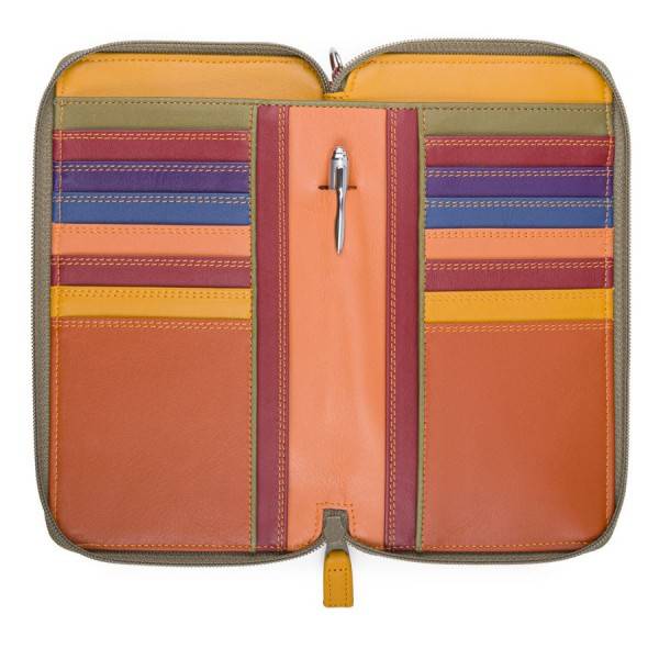 Mywalit Portafoglio multifunzione con zip su tre lati e tracolla Lucca Online