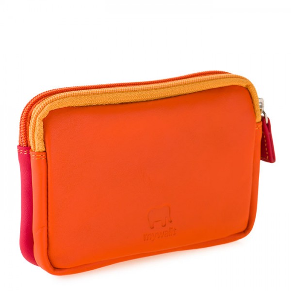 Mywalit Portafoglio/Astuccio in Pelle con doppia Zip Jamaica Vendita Economica