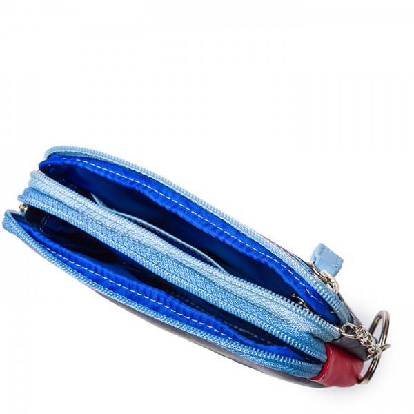 Mywalit Portafoglio/Astuccio in Pelle con doppia Zip Royal Saldi Di Fabbrica