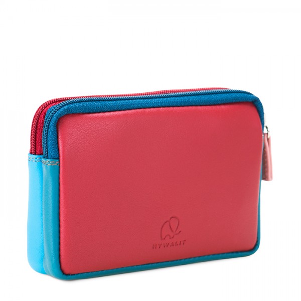 Mywalit Portafoglio/Astuccio in Pelle con doppia Zip Vesuvio I Più Venduti