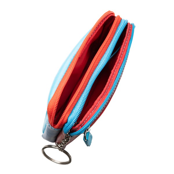 Mywalit Portafoglio/Astuccio in Pelle con doppia Zip Pompei Nuova