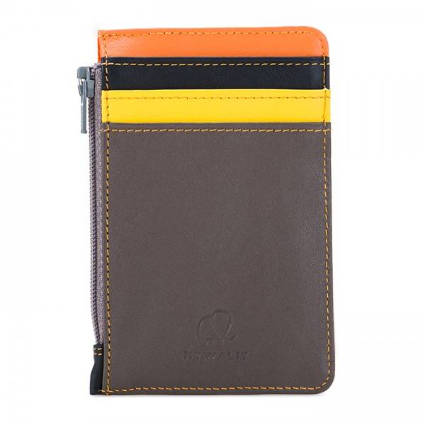 Mywalit Porta carte di credito con portamonete Fumo Nuovo
