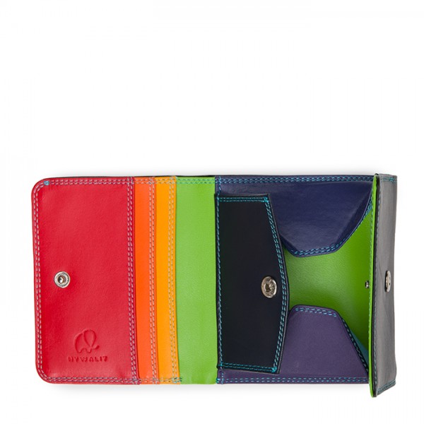 Mywalit Portafoglio con portamonete piatto Black Pace Shopping Online