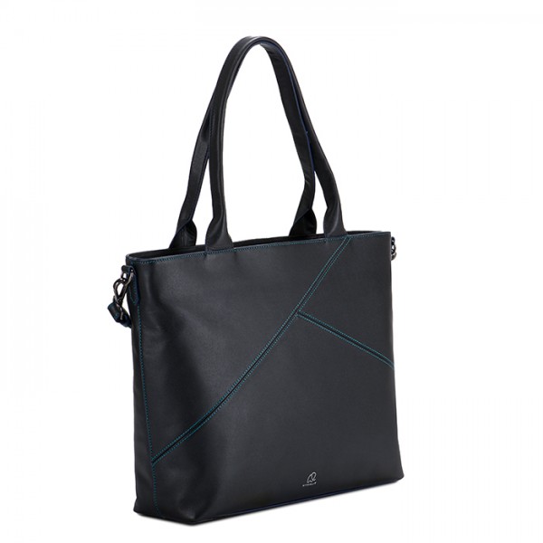 Mywalit Borsa Shopper Carrara Nero Sottocosto