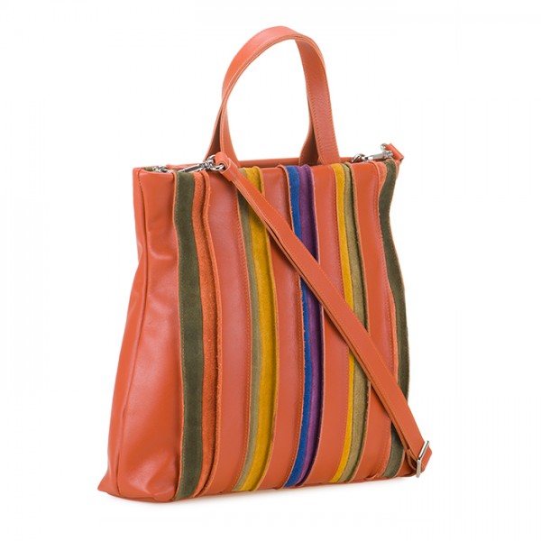 Mywalit Borsa Shopper Laguna in pelle e camoscio Lucca Novità