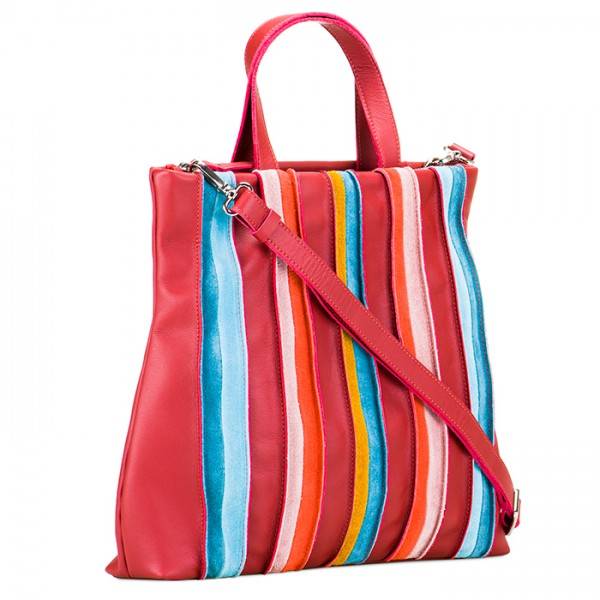 Mywalit Borsa Shopper Laguna in pelle e camoscio Vesuvio Sconto