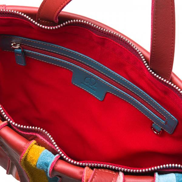 Mywalit Borsa Shopper Laguna in pelle e camoscio Vesuvio Sconto