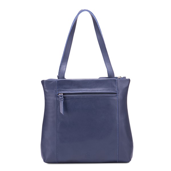 Mywalit Borsa shopping Laguna piccola Blu Solo un giorno rimasto