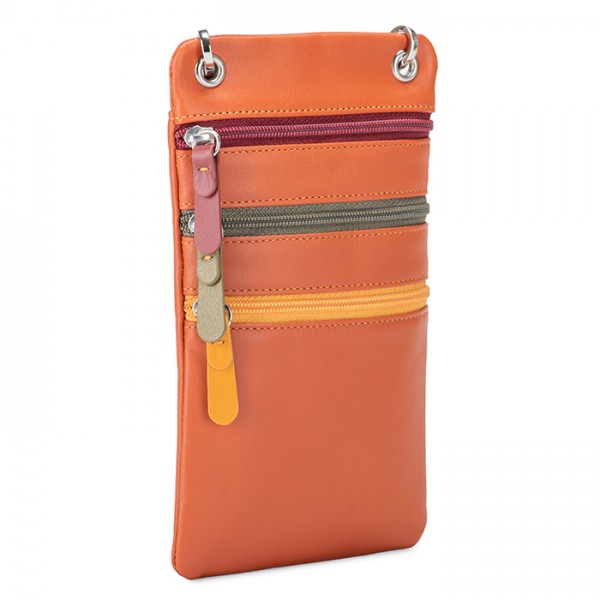 Mywalit Organiser con tripla zip da collo Lucca Italia