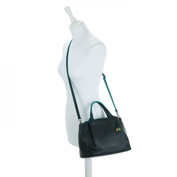 Mywalit Borsa con manici Verona media Black Pace Hotsell