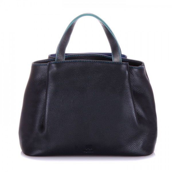 Mywalit Borsa con manici Verona media Black Pace Hotsell