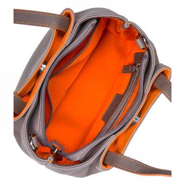 Mywalit Borsa con manici Verona piccola Fumo Negozio