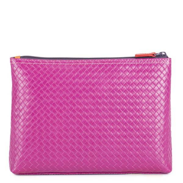 Mywalit Make-Up Case Grande Linea Embossed Nappa Sangria Multi Vendita Calda