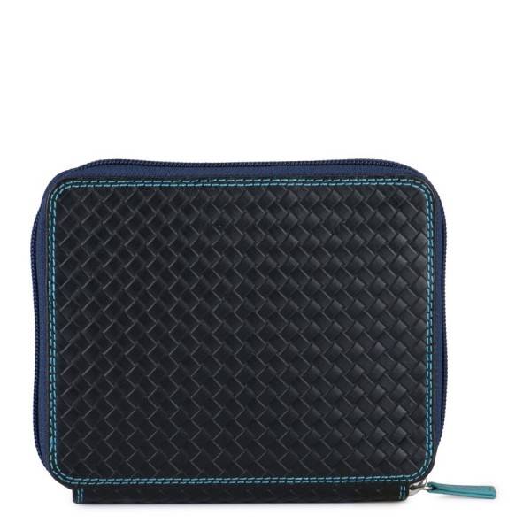 Mywalit Custodia Media Linea Embossed Nappa Black Pace Italia