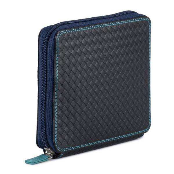 Mywalit Custodia Media Linea Embossed Nappa Black Pace Italia
