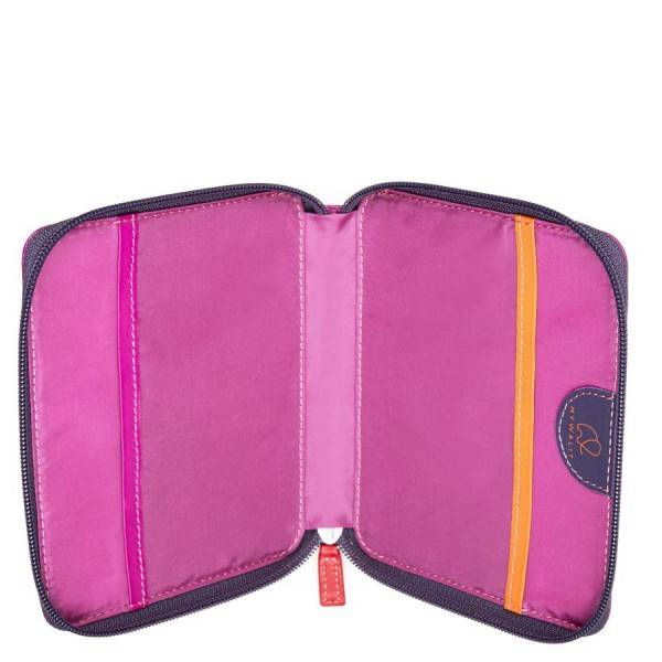 Mywalit Custodia Media Linea Embossed Nappa Sangria Multi Nuovo