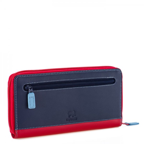 Mywalit Portafoglio grande con zip Royal Convenienza