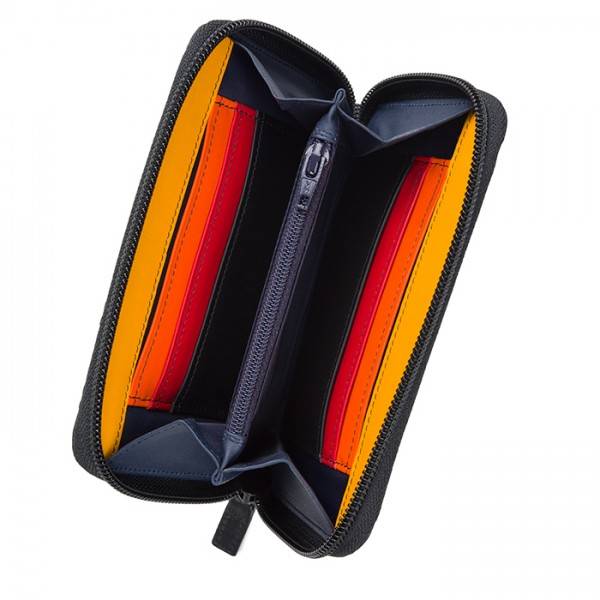 Mywalit Portafoglio con zip Collezione Elefante Black Pace Outlet