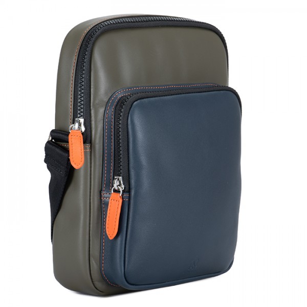 Mywalit Borsa a tracolla Firenze Olive-Marine Vendite Flash
