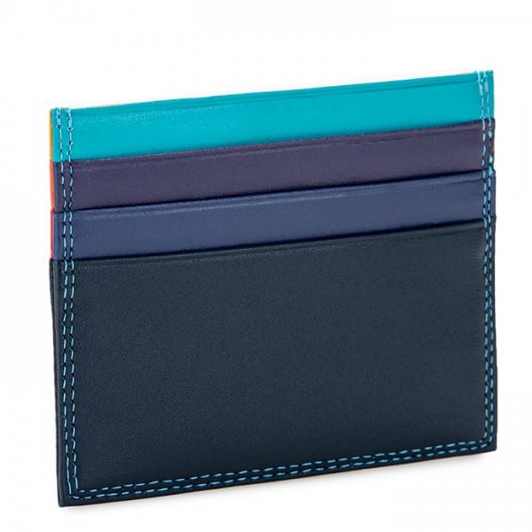Mywalit Porta carte di credito doppio con tecnologia RFID Nappa Black Pace Affare Del Giorno