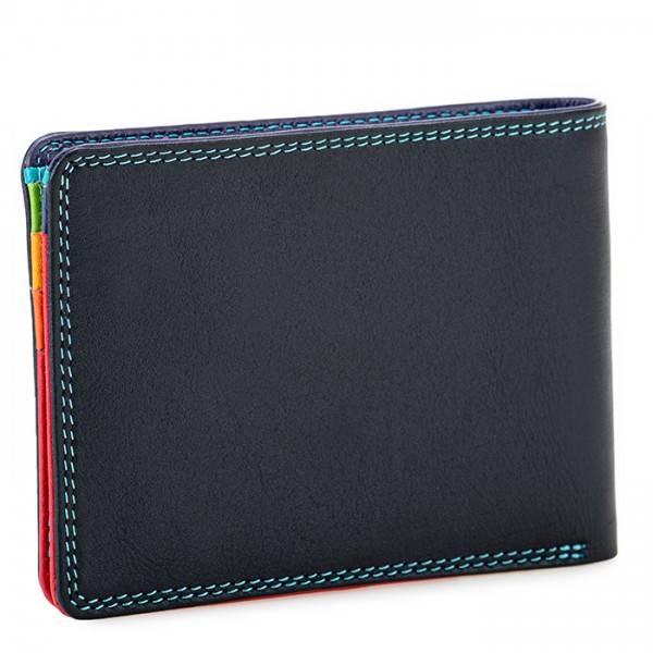Mywalit Portafoglio jeans da uomo con tecnologia RFID Nappa Black Pace Sottocosto