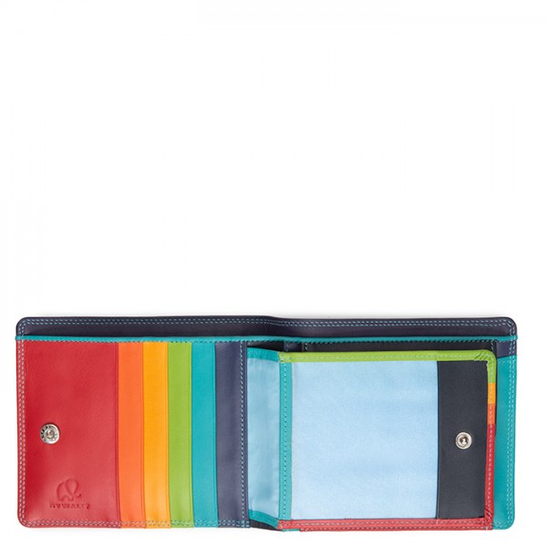 Mywalit Portafoglio da uomo grande con lente e protezione RFID Nappa Black Pace Convenienza